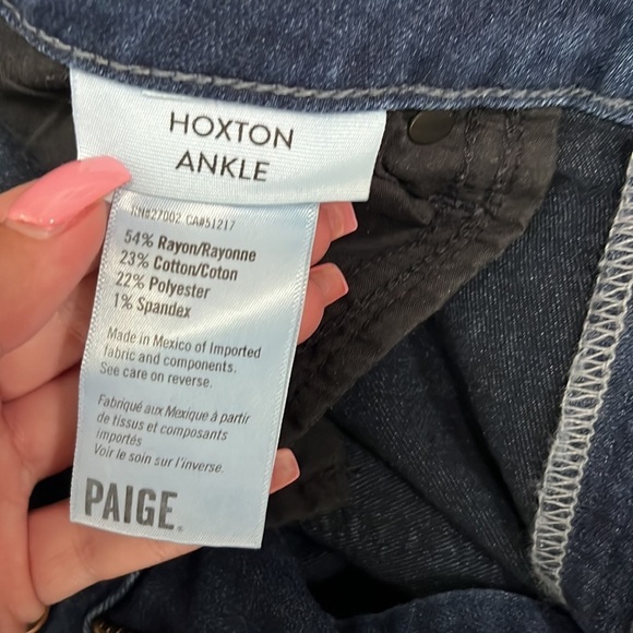 Paige Women’s Denim Hoxton Ankle Jeans Size 26 - Picture 4 of 7